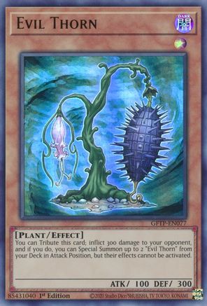 Image of Evil Thorn [GFTP-EN077] Ultra Rare