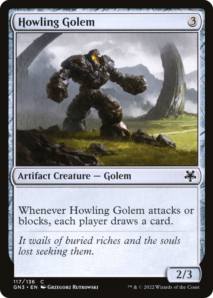 Image of Howling Golem [Game Night: Free-for-All]