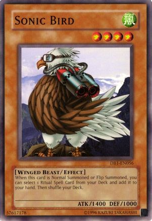 Image of Sonic Bird [DB1-EN056] Common