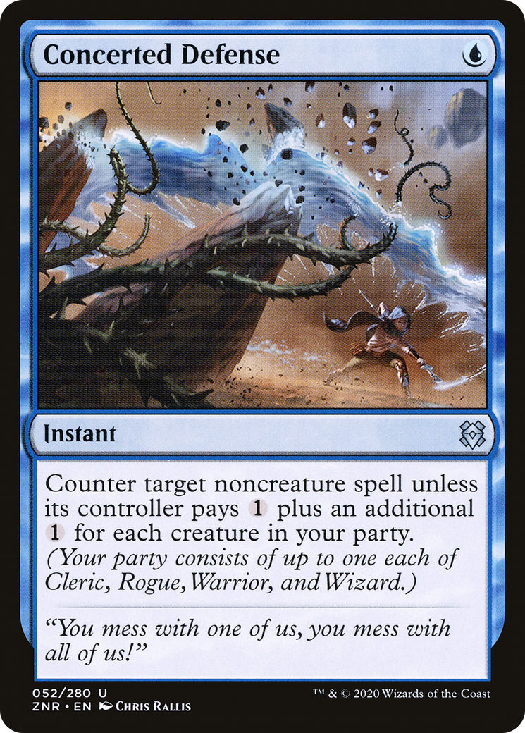 Image of Concerted Defense [Zendikar Rising]