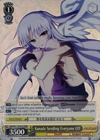 Image of Kanade Sending Everyone Off (AB/W31-E001R RRR) [Angel Beats! Re:Edit]