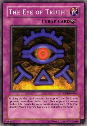 Image of The Eye of Truth [DB1-EN074] Common