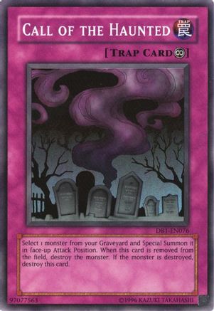 Image of Call Of The Haunted [DB1-EN076] Super Rare