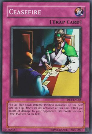 Image of Ceasefire [DB1-EN083] Super Rare