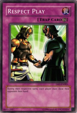Image of Respect Play [DB1-EN085] Common