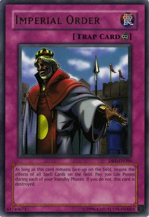 Image of Imperial Order [DB1-EN086] Ultra Rare