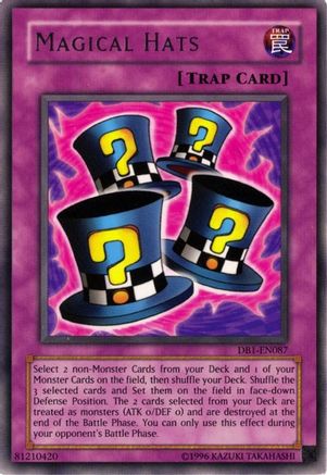 Image of Magical Hats [DB1-EN087] Rare