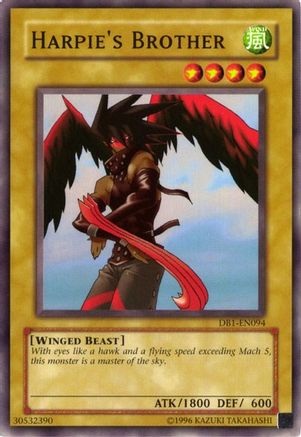 Image of Harpie's Brother [DB1-EN094] Common