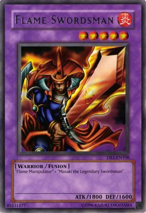 Image of Flame Swordsman [DB1-EN100] Rare