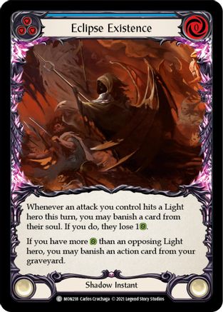 Image of Eclipse Existence [U-MON218] (Monarch Unlimited)  Unlimited Normal
