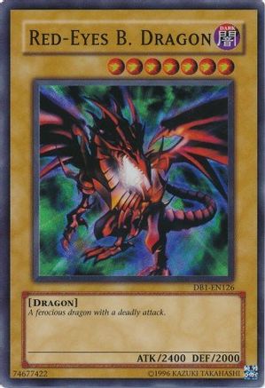 Image of Red-Eyes B. Dragon [DB1-EN126] Super Rare