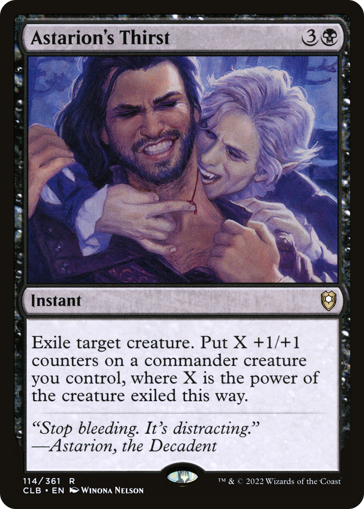 Image of Astarion's Thirst [Commander Legends: Battle for Baldur's Gate]