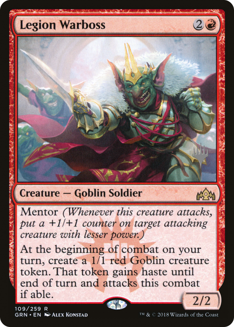 Image of Legion Warboss (Promo Pack) [Guilds of Ravnica Promos]