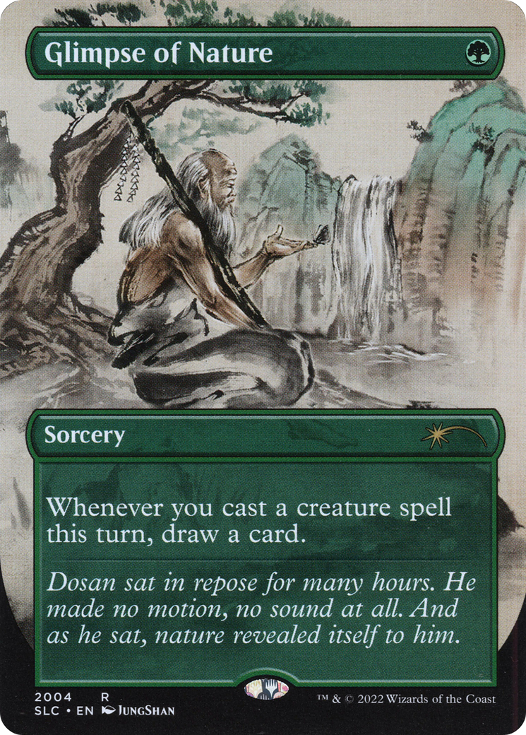 Image of Glimpse of Nature (Borderless) [Secret Lair Countdown Kit]