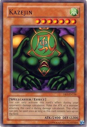 Image of Kazejin [DB1-EN158] Common