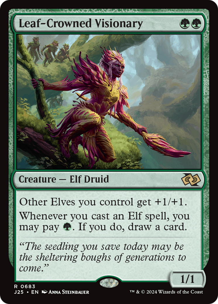 Image of Leaf-Crowned Visionary [Foundations Jumpstart]