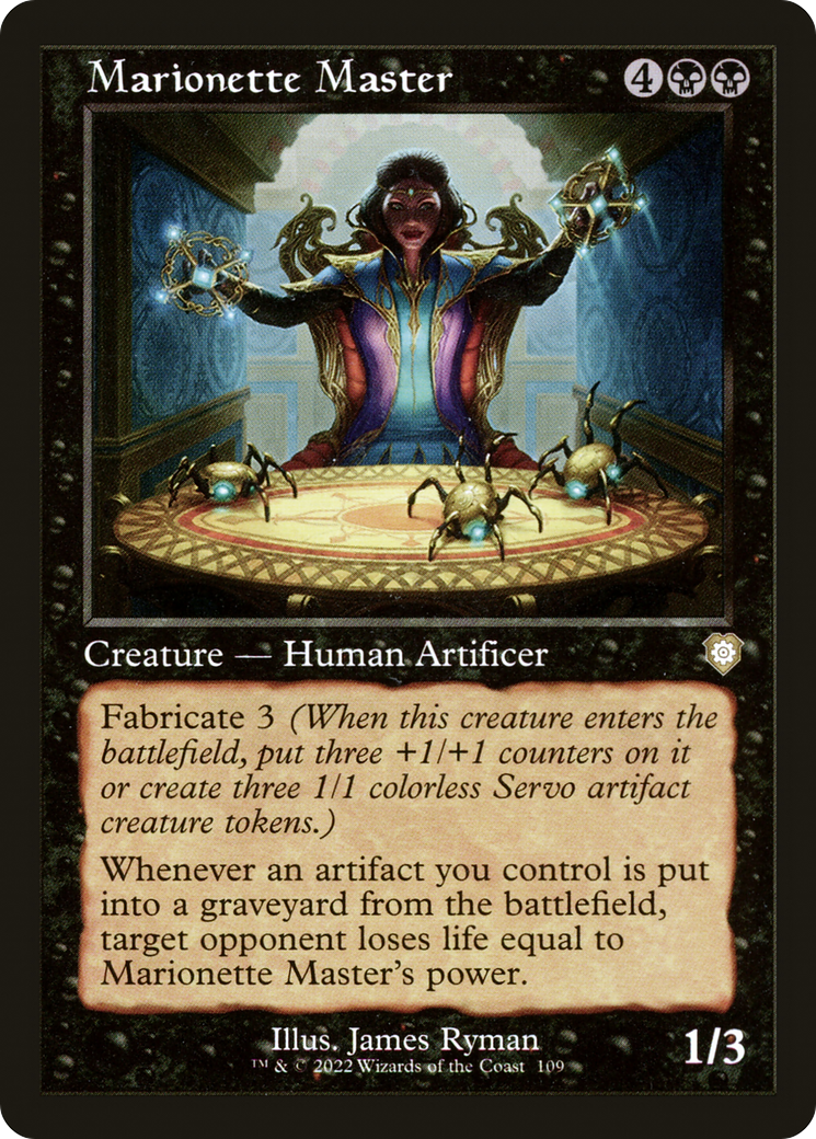Image of Marionette Master (Retro) [The Brothers' War Commander]