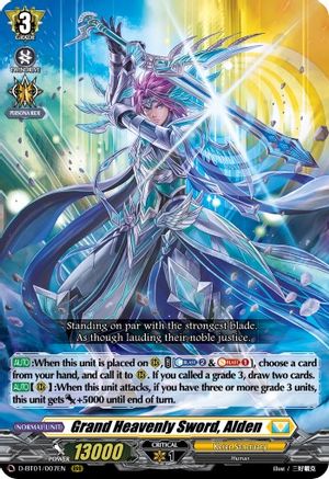 Image of Grand Heavenly Sword, Alden (GENESIS OF THE FIVE GREATS)