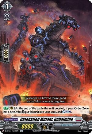 Image of Detonation Mutant, Bobalmine (GENESIS OF THE FIVE GREATS)