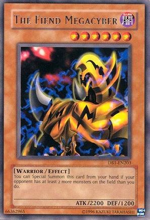 Image of The Fiend Megacyber [DB1-EN203] Rare