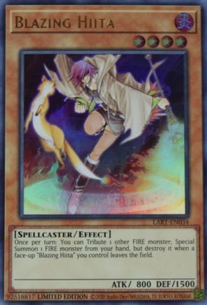 Image of Blazing Hiita [LART-EN034] Common
