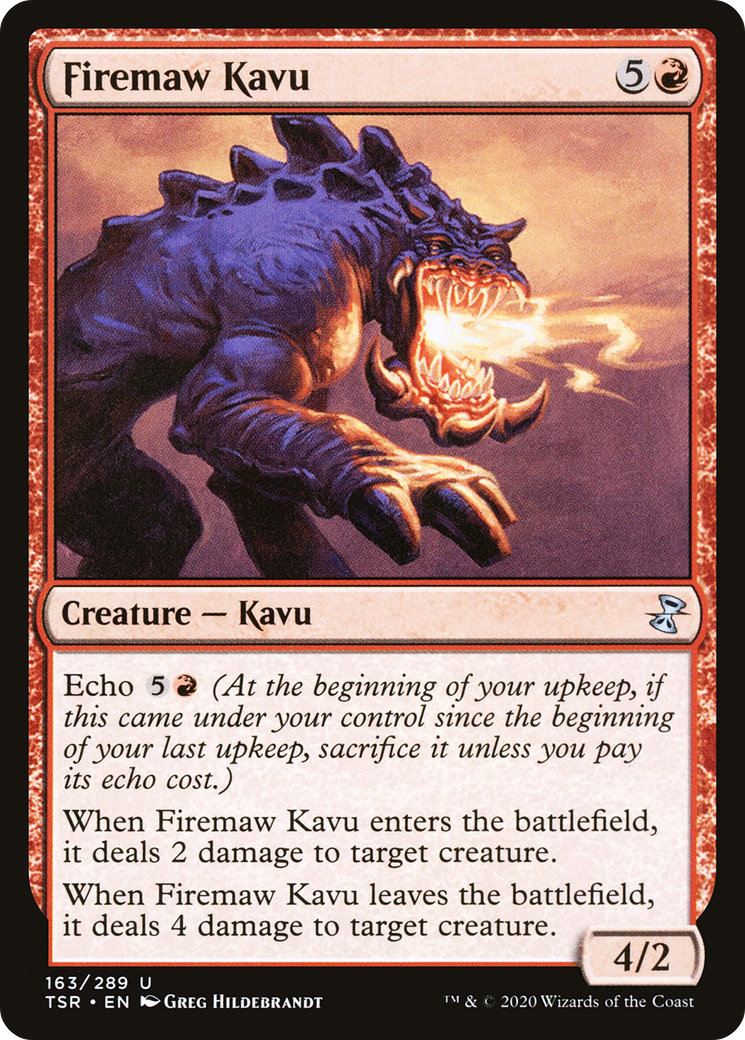 Image of Firemaw Kavu [Time Spiral Remastered]