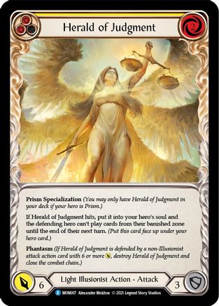Image of Herald of Judgment [MON007] (Monarch)  1st Edition Normal