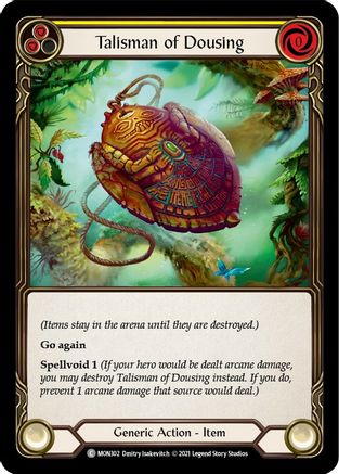 Image of Talisman of Dousing [U-MON302] (Monarch Unlimited)  Unlimited Normal