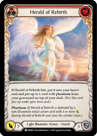 Image of Herald of Rebirth (Red) [U-MON020] (Monarch Unlimited)  Unlimited Normal