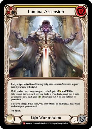 Image of Lumina Ascension [MON034] (Monarch)  1st Edition Normal