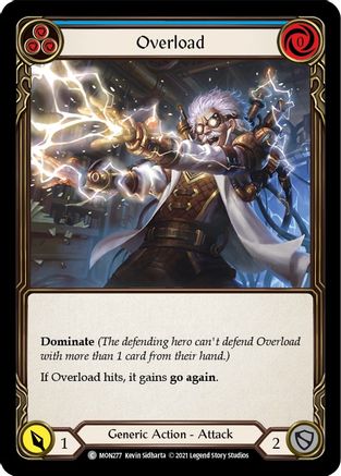 Image of Overload (Blue) [U-MON277] (Monarch Unlimited)  Unlimited Normal