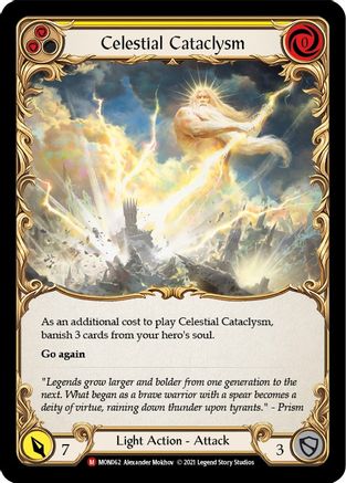 Image of Celestial Cataclysm [U-MON062] (Monarch Unlimited)  Unlimited Normal