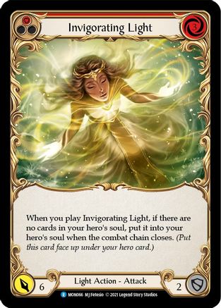 Image of Invigorating Light (Red) [MON066] (Monarch)  1st Edition Normal