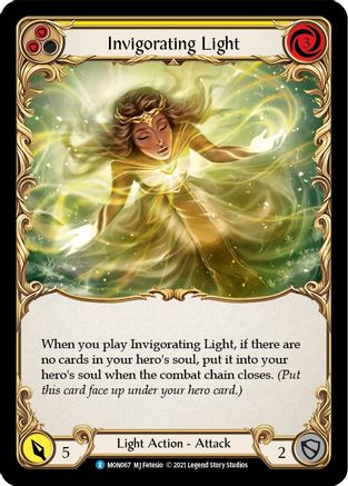 Image of Invigorating Light (Yellow) [U-MON067] (Monarch Unlimited)  Unlimited Normal