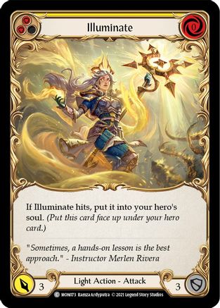 Image of Illuminate (Yellow) [MON073] (Monarch)  1st Edition Normal