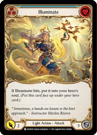 Image of Illuminate (Blue) [MON074] (Monarch)  1st Edition Normal