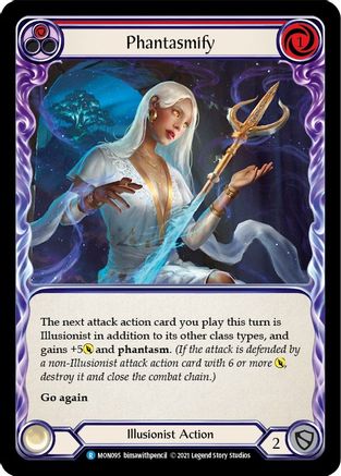 Image of Phantasmify (Red) [U-MON095-RF] (Monarch Unlimited)  Unlimited Rainbow Foil
