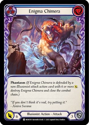 Image of Enigma Chimera (Blue) [U-MON100] (Monarch Unlimited)  Unlimited Normal