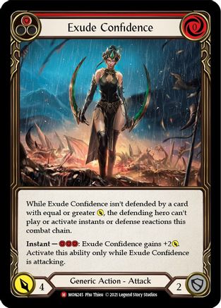Image of Exude Confidence [U-MON245] (Monarch Unlimited)  Unlimited Normal