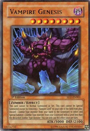 Image of Vampire Genesis [SD2-EN001] Ultra Rare