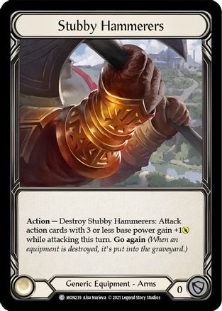 Image of Stubby Hammerers [MON239] (Monarch)  1st Edition Normal