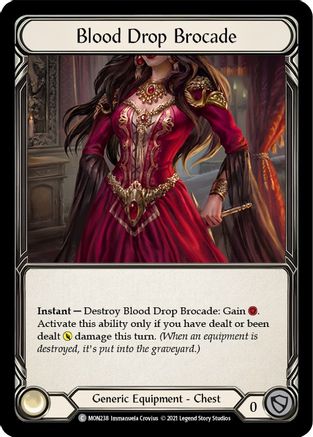 Image of Blood Drop Brocade [MON238] (Monarch)  1st Edition Normal