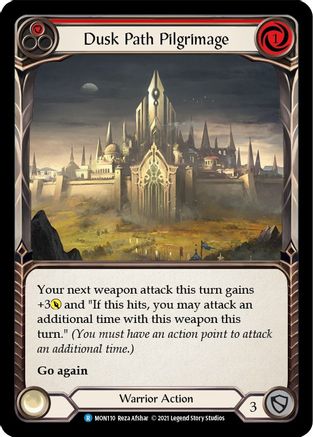 Image of Dusk Path Pilgrimage (Red) [MON110] (Monarch)  1st Edition Normal