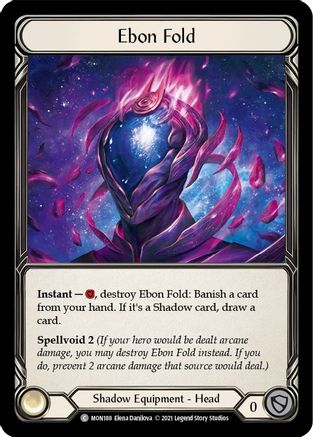 Image of Ebon Fold [MON188-CF] (Monarch)  1st Edition Cold Foil