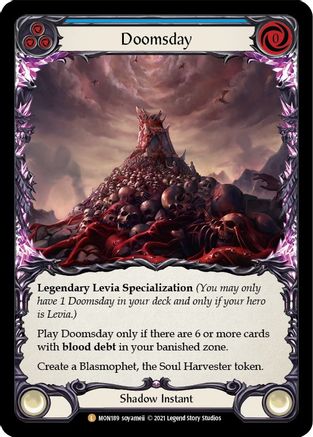 Image of Doomsday [U-MON189-RF] (Monarch Unlimited)  Unlimited Rainbow Foil