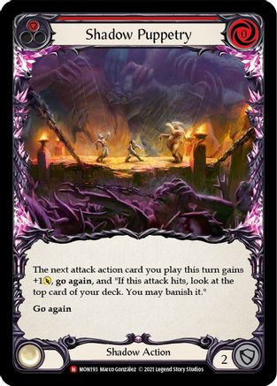 Image of Shadow Puppetry [MON193-RF] (Monarch)  1st Edition Rainbow Foil