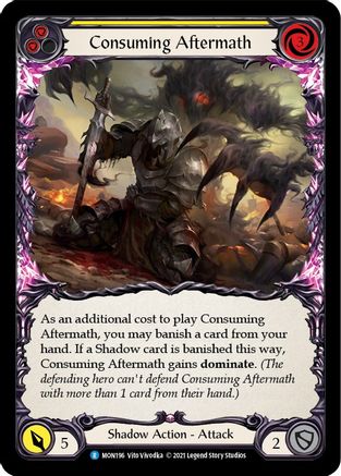 Image of Consuming Aftermath (Yellow) [U-MON196] (Monarch Unlimited)  Unlimited Normal