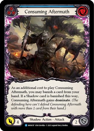 Image of Consuming Aftermath (Blue) [U-MON197] (Monarch Unlimited)  Unlimited Normal