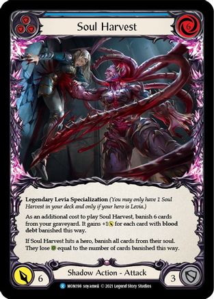 Image of Soul Harvest [MON198-RF] (Monarch)  1st Edition Rainbow Foil