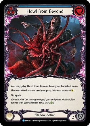 Image of Howl from Beyond (Blue) [U-MON202] (Monarch Unlimited)  Unlimited Normal